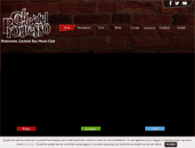 Tablet Screenshot of caffedelprogresso.it